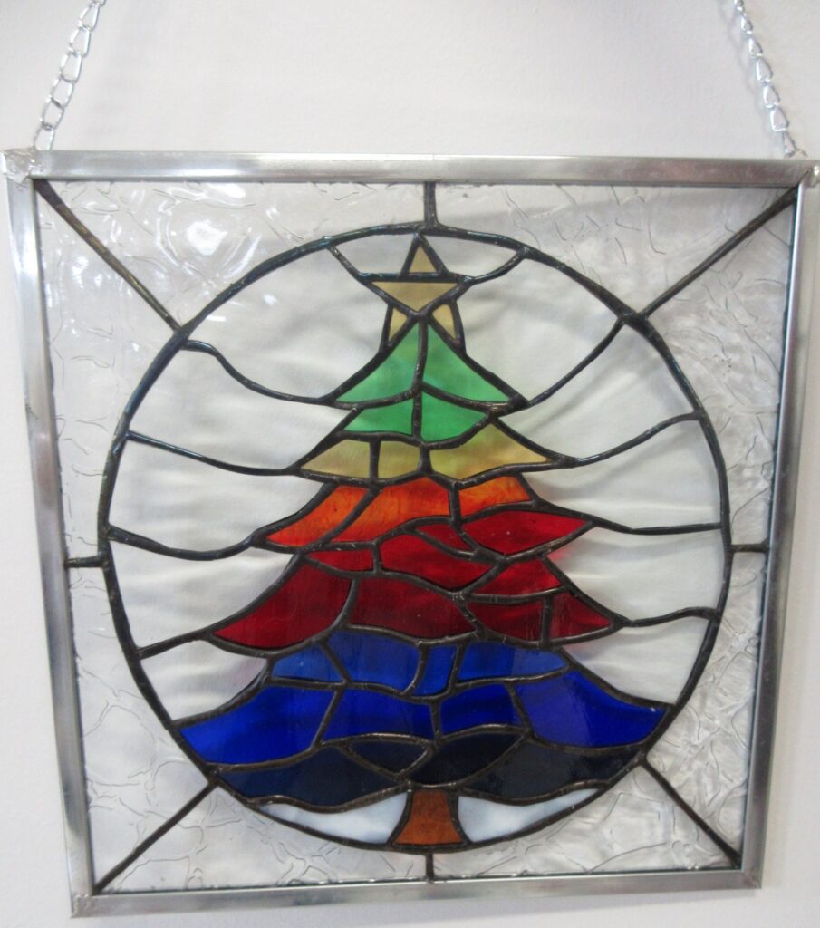 craft, stained glass, Christmas, holiday 